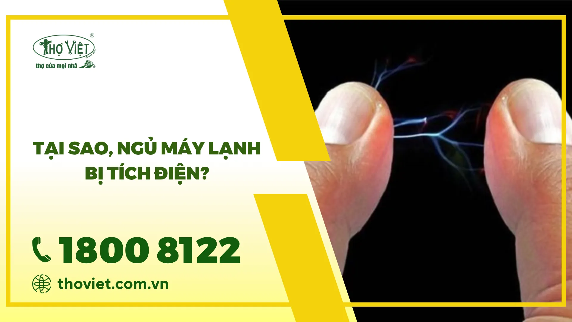 Tích điện là gì? Tại sao, ngủ máy lạnh bị tích điện?