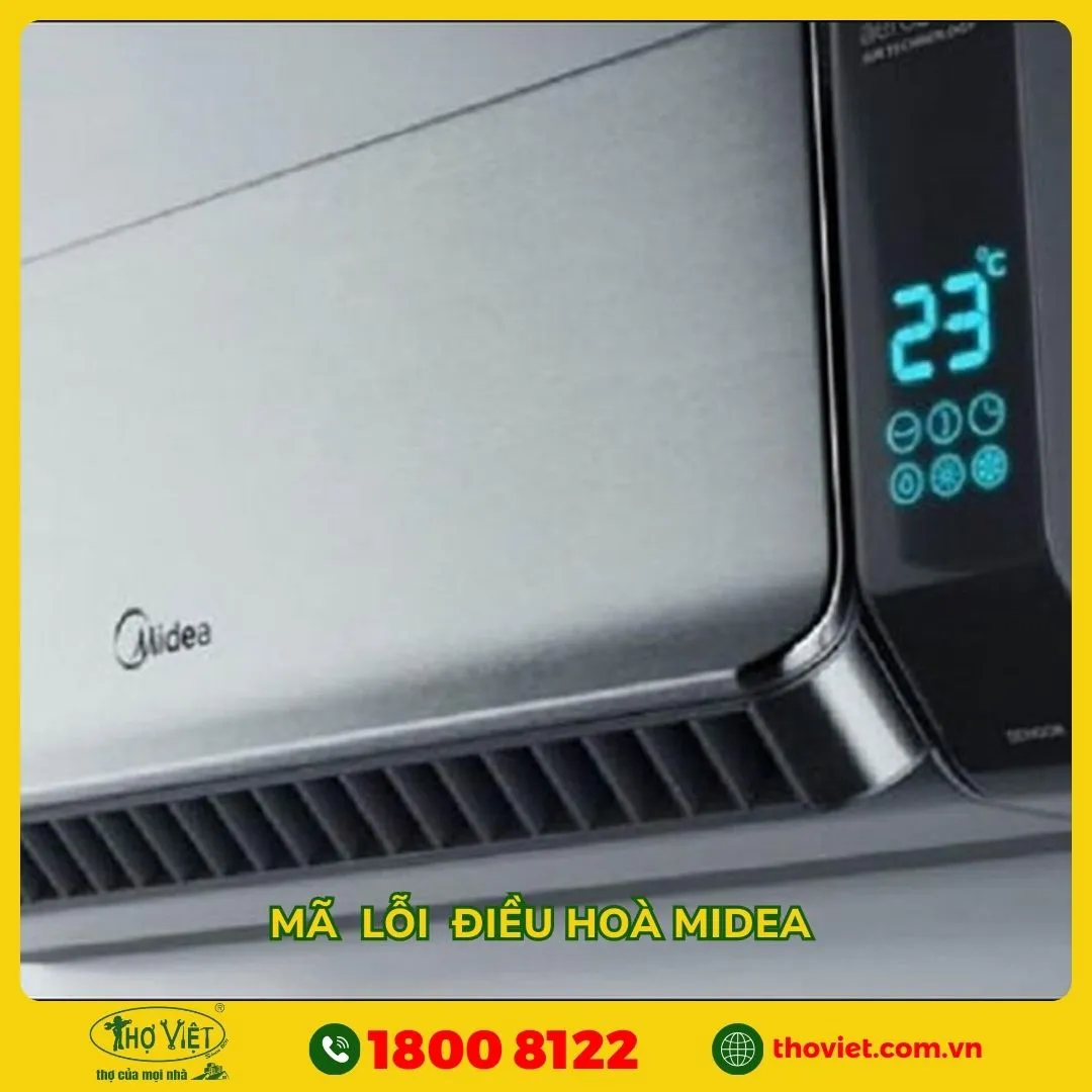 Tổng hợp bảng mã lỗi điều hoà Midea 