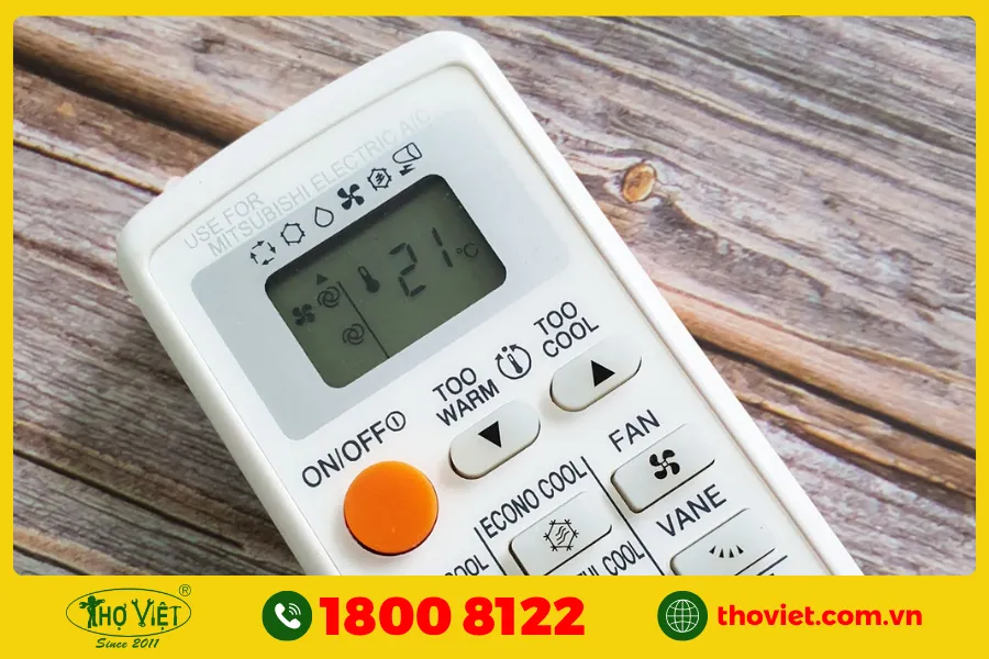 Cách kiểm tra lỗi máy lạnh Mitsubishi bằng remote