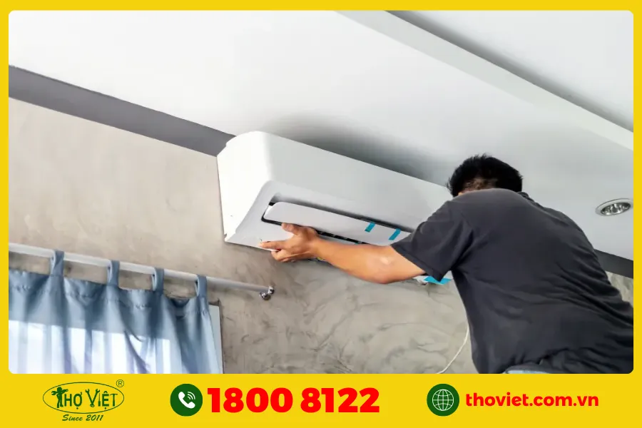 Cách tháo máy lạnh Panasonic