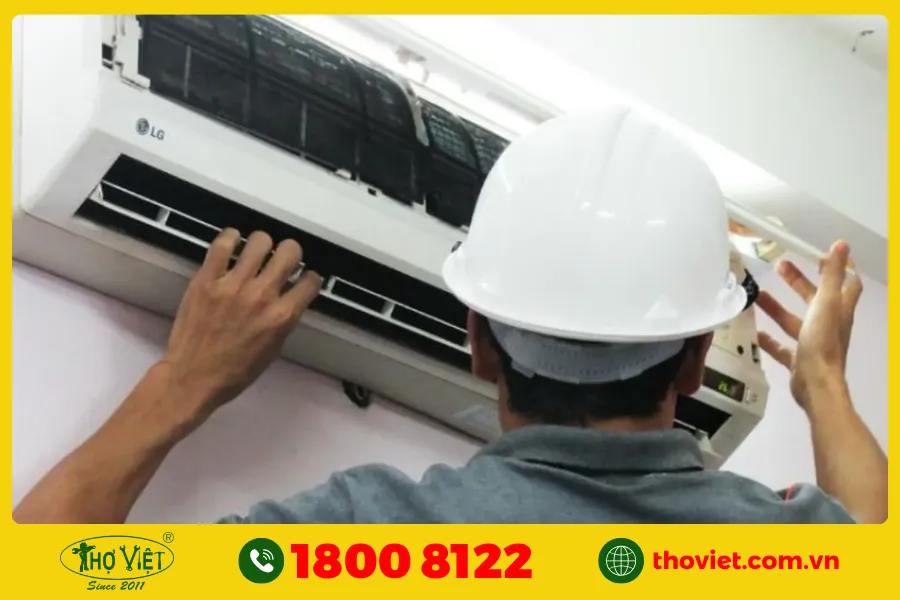 Các bước tháo máy lạnh LG Dual Inverter