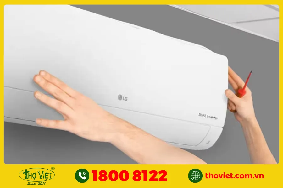 Cách tháo lắp máy lạnh LG Dual Inverter