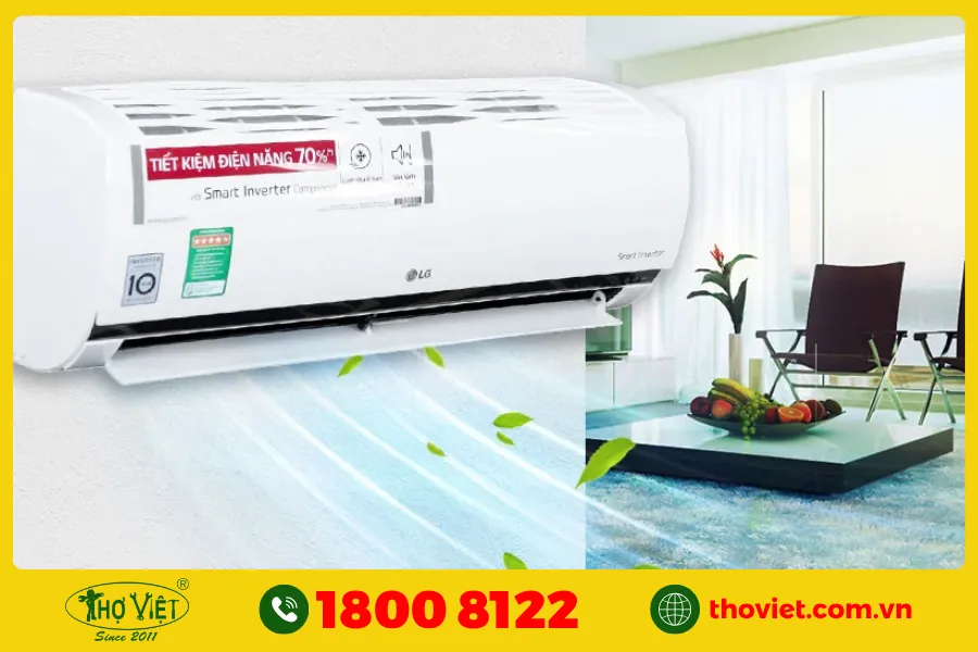 Một số lưu ý khi tháo lắp máy lạnh LG Dual Inverter