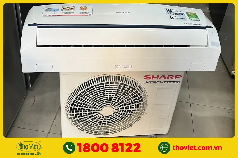 Hướng dẫn tháo máy lạnh Sharp