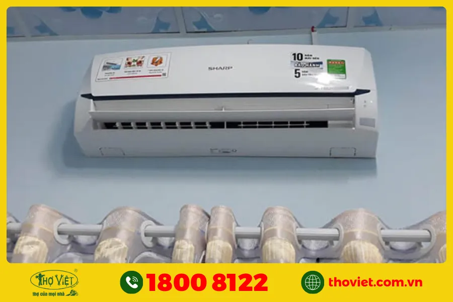 Cách tháo máy lạnh Sharp