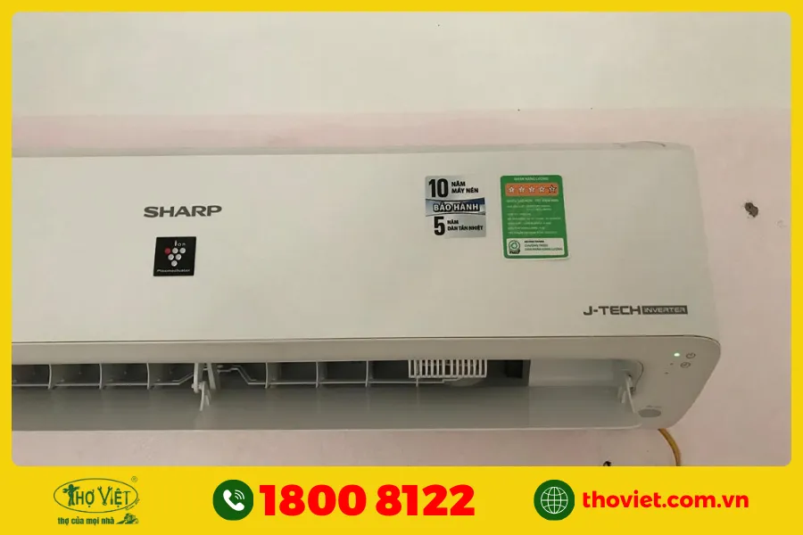 Một số lưu ý khi tháo máy lạnh Sharp