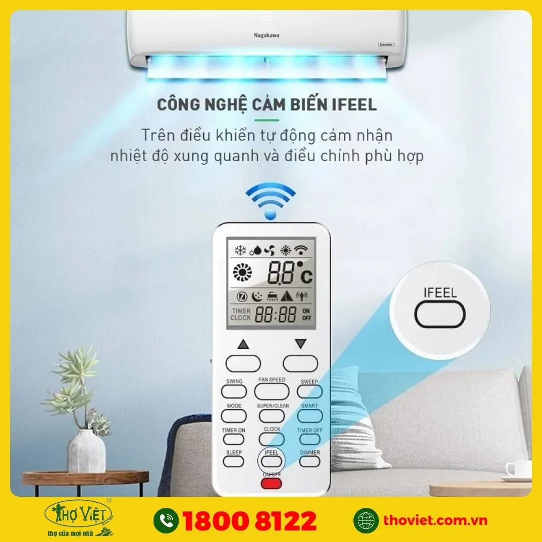 Cảm biến nhiệt tự động I-Feel