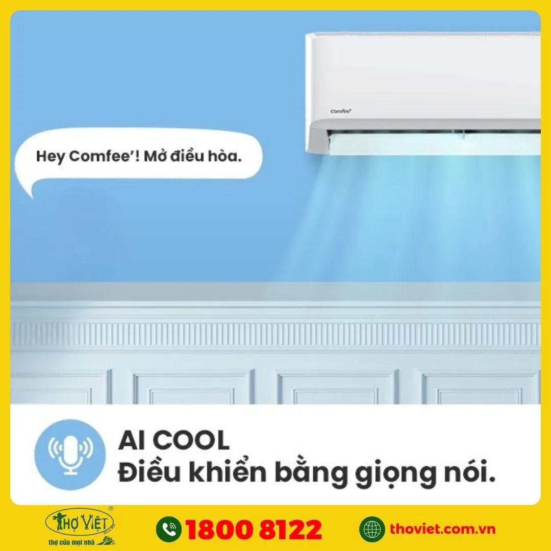 Công nghệ AI Cool - Điều khiển bằng giọng nói