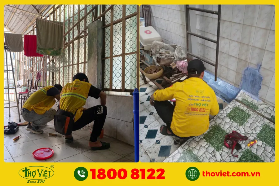 Chống thấm tường nhà & trần nhà