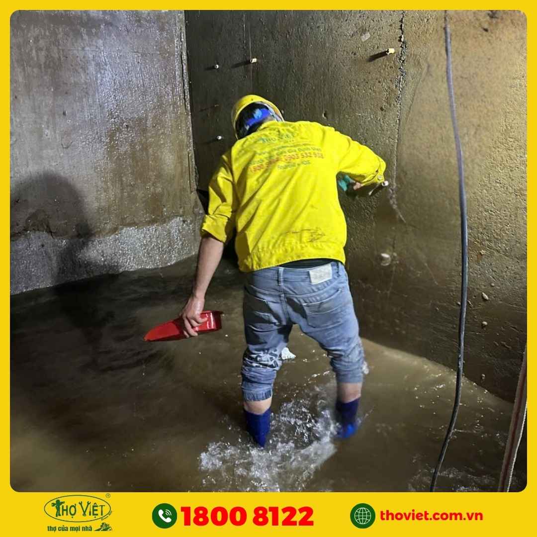 Thợ Việt vệ sinh bể nước ngầm Đồng Nai