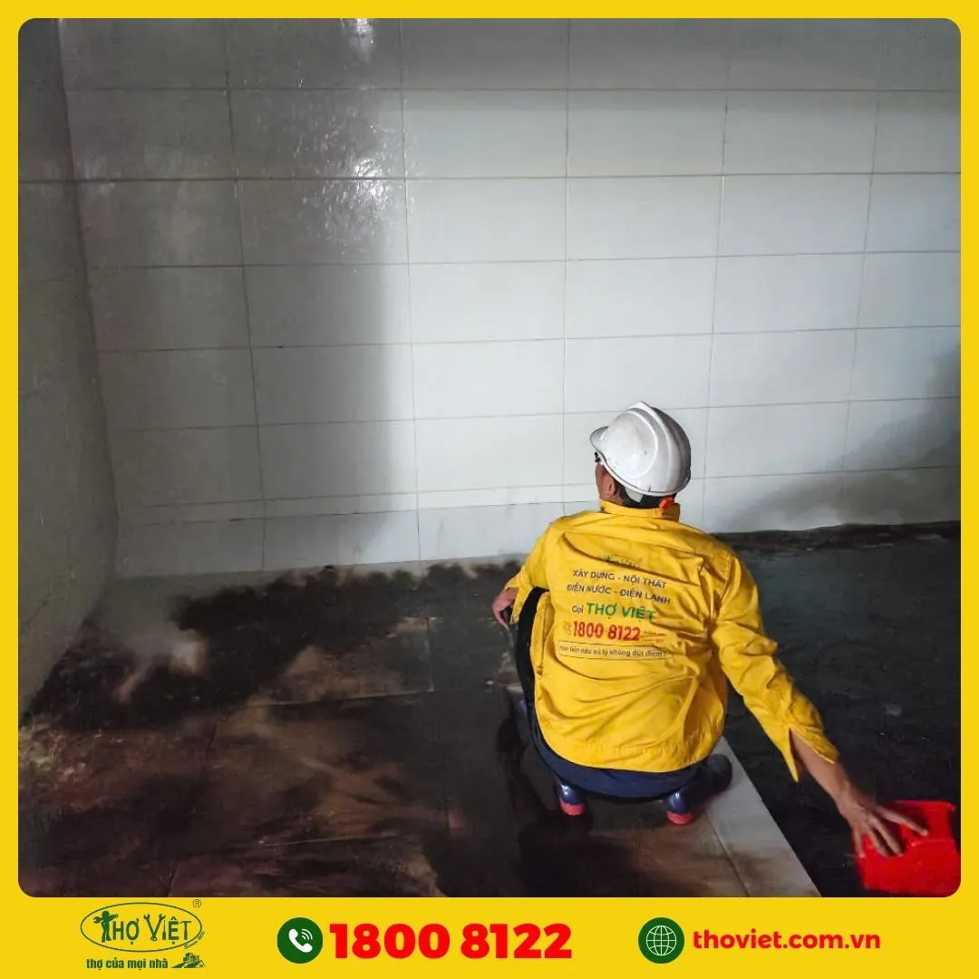 Dịch vụ vệ sinh bể nước ngầm Long An tại Thợ Việt 