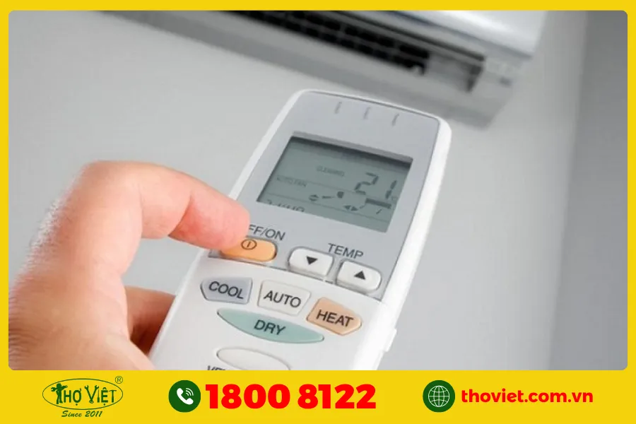 Sử dụng sai remote