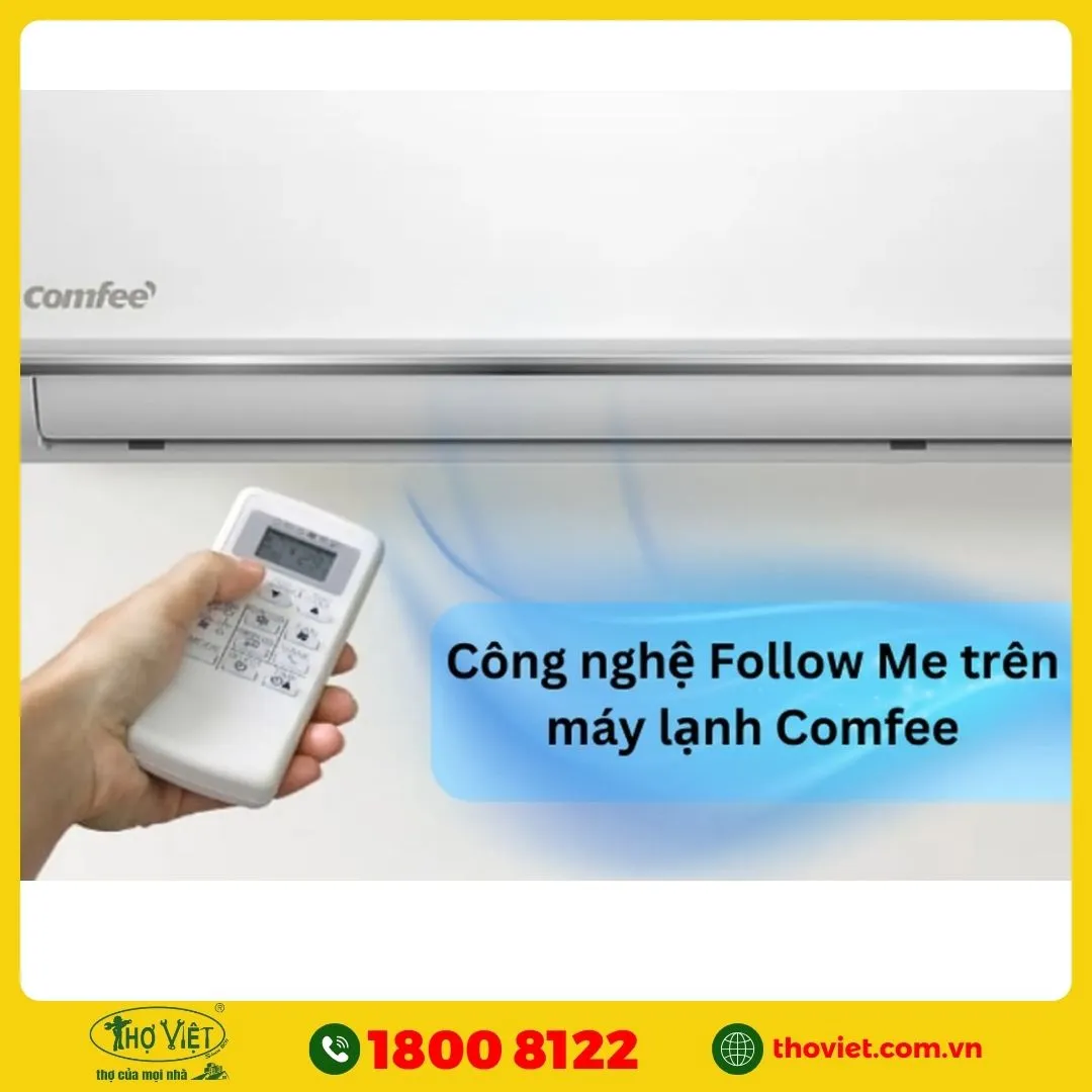 Follow me máy lạnh Comfee