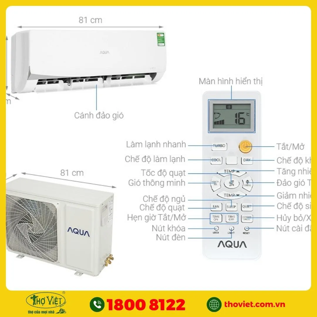 Hãng máy lạnh Aqua có nguồn gốc ở đâu?