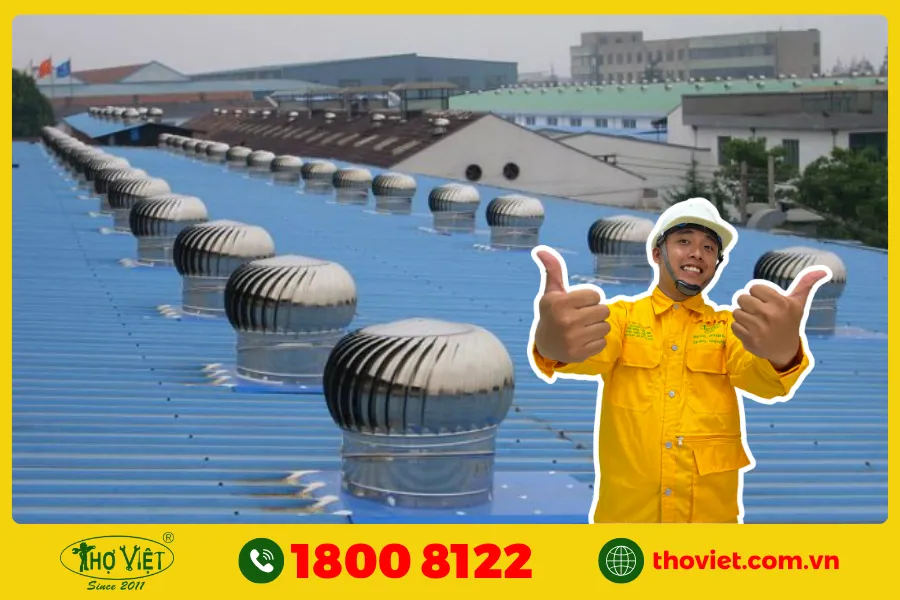 Giới thiệu dịch vụ lắp đặt quả cầu thông gió