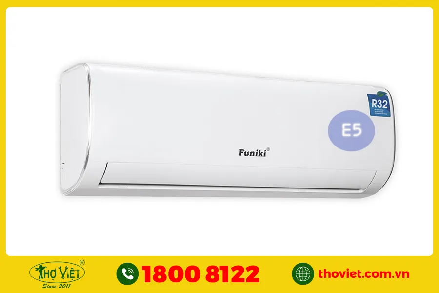 Máy lạnh Funiki báo lỗi E5 là bị gì?