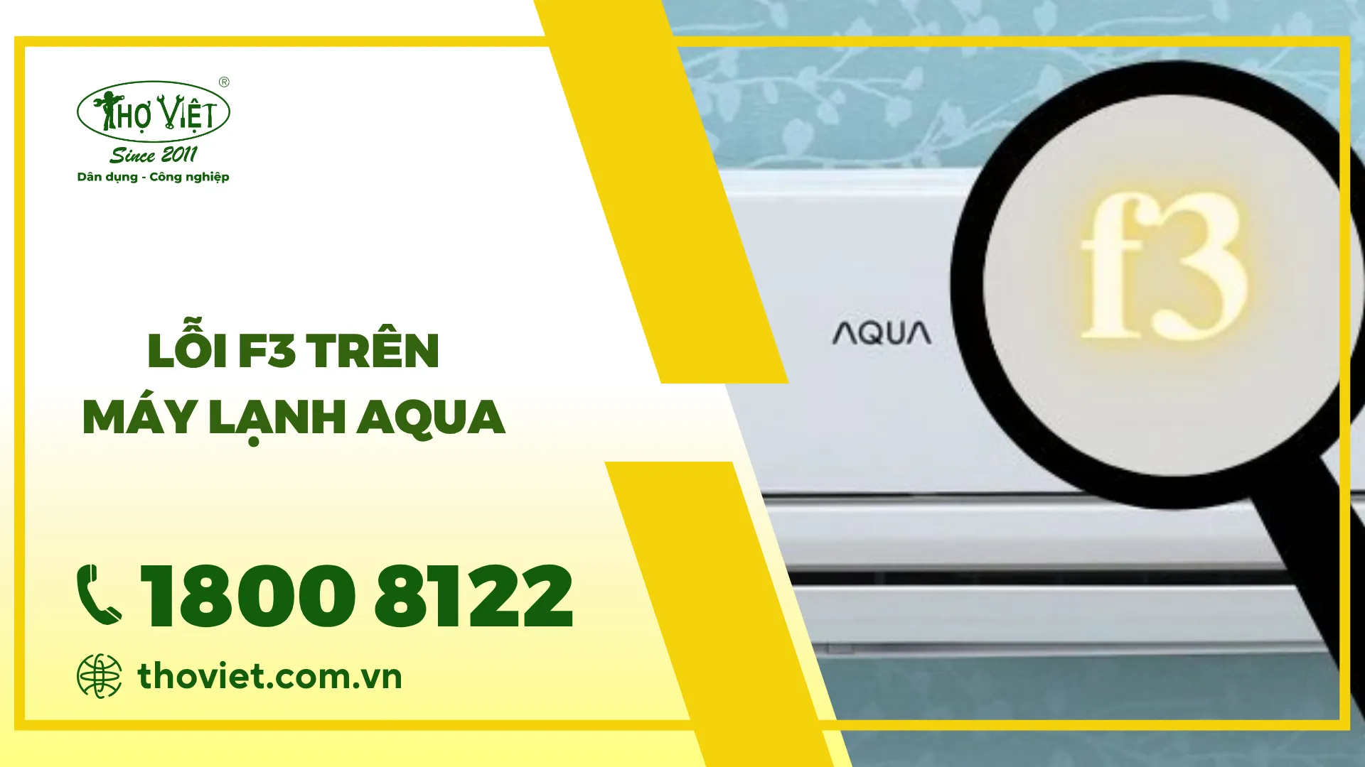 Máy lạnh Aqua báo lỗi F3: Nguyên nhân & Cách khắc phục