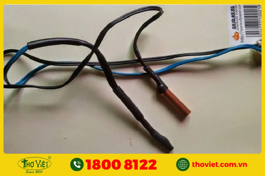 Cảm biến nhiệt độ đường ống gas đi bị hỏng