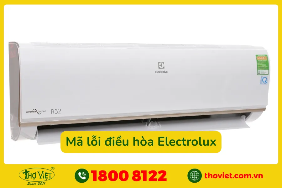 Mã lỗi điều hòa Electrolux
