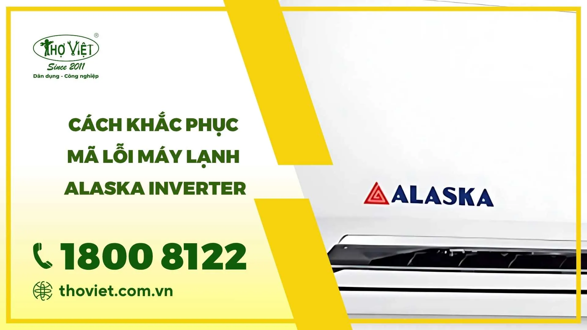 Mã lỗi máy lạnh Alaska Inverter