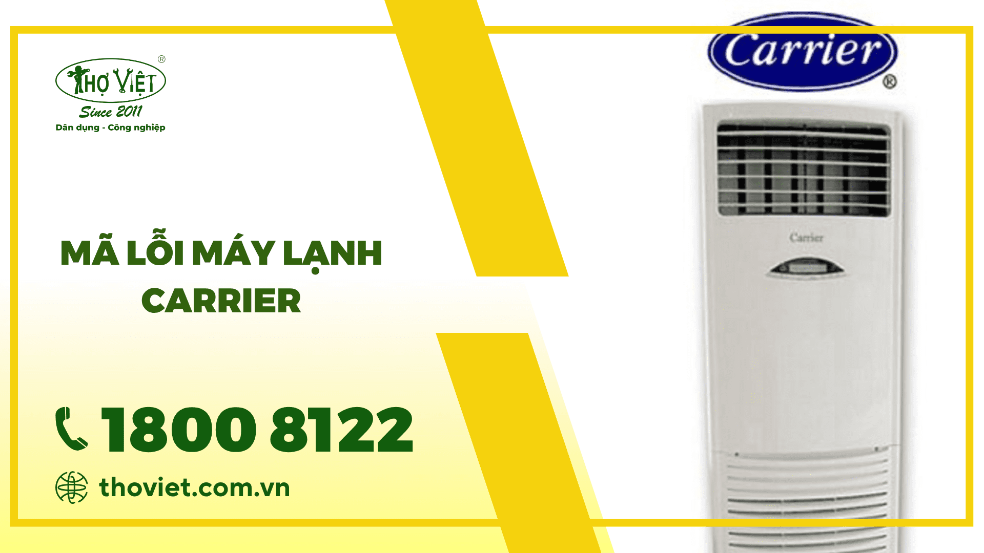 Mã lỗi điều hòa Carrier cập nhật mới nhất [thangnam]