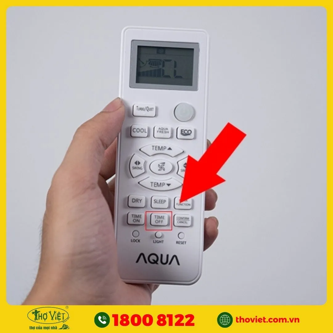 Máy lạnh Aqua chế độ hẹn giờ