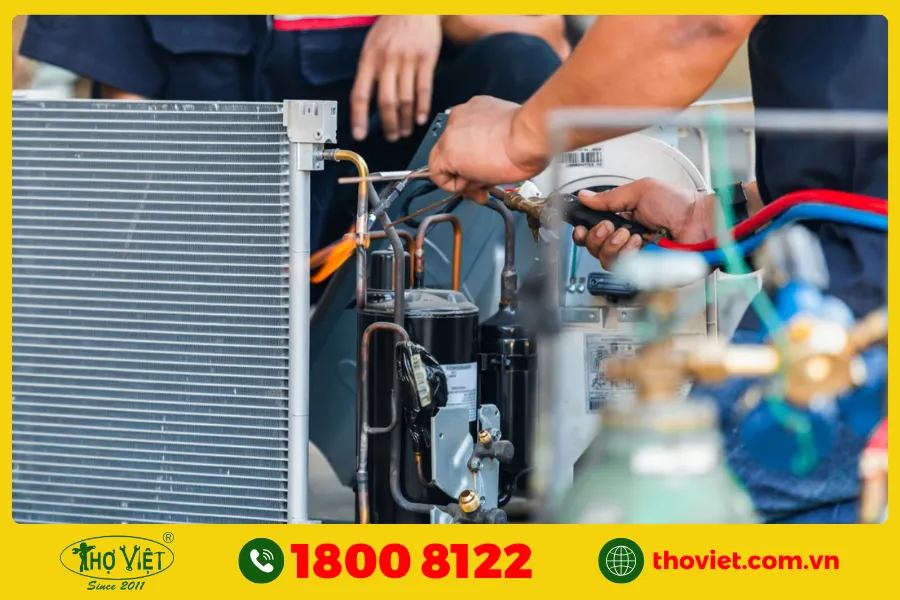 Máy nén máy lạnh bị hỏng