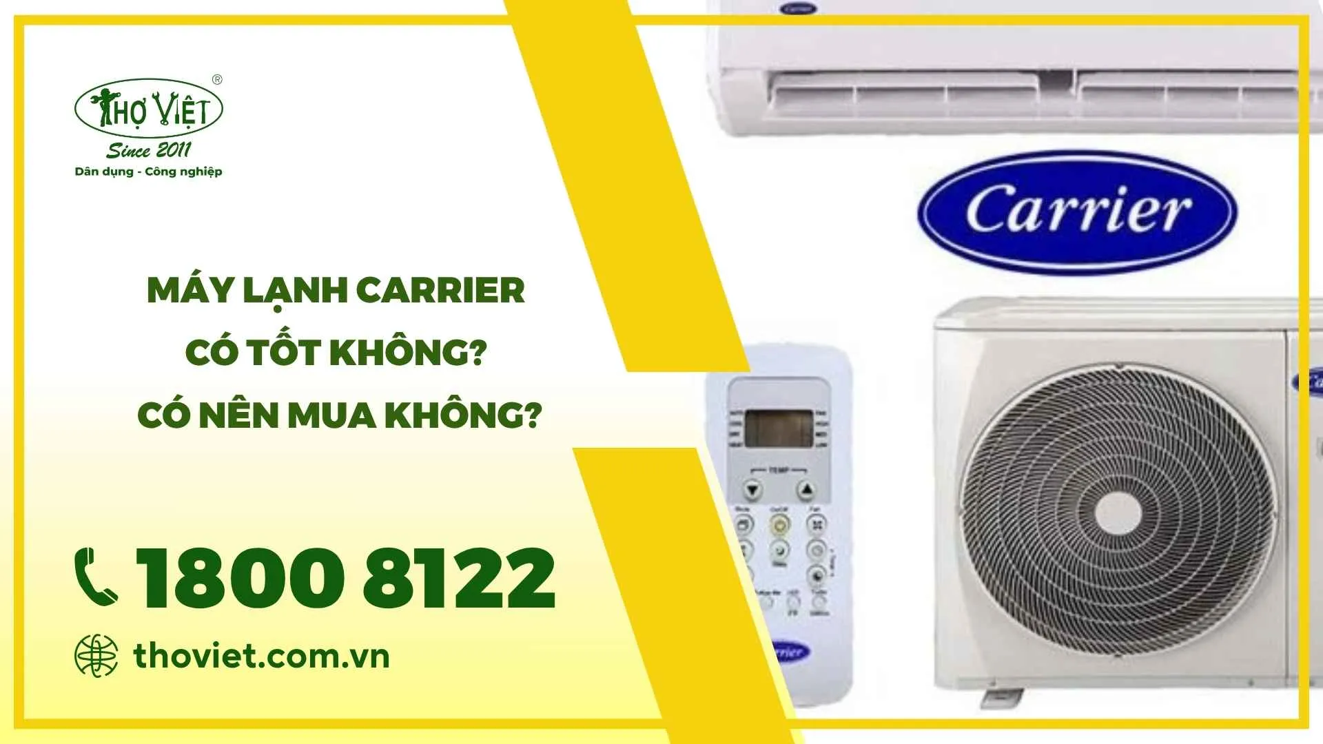 Máy lạnh Carrier có tốt không?