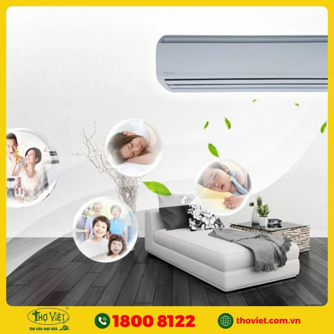 Máy lạnh Carrier vận hành êm ái, ít tiếng ồn 