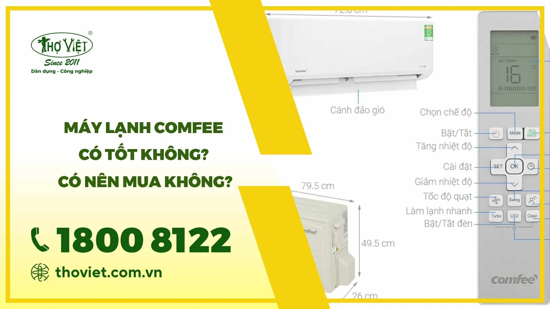 Máy lạnh Comfee có tốt không?