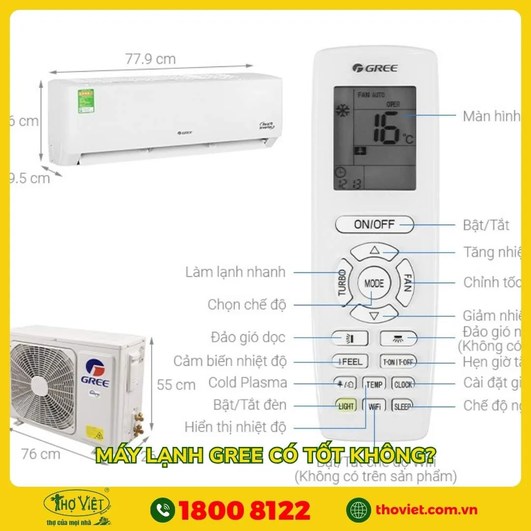 Máy lạnh Gree có tốt không?