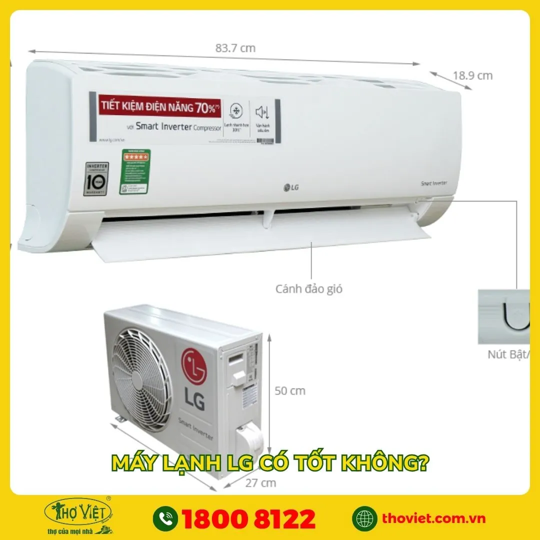 Máy lạnh LG có tốt không?