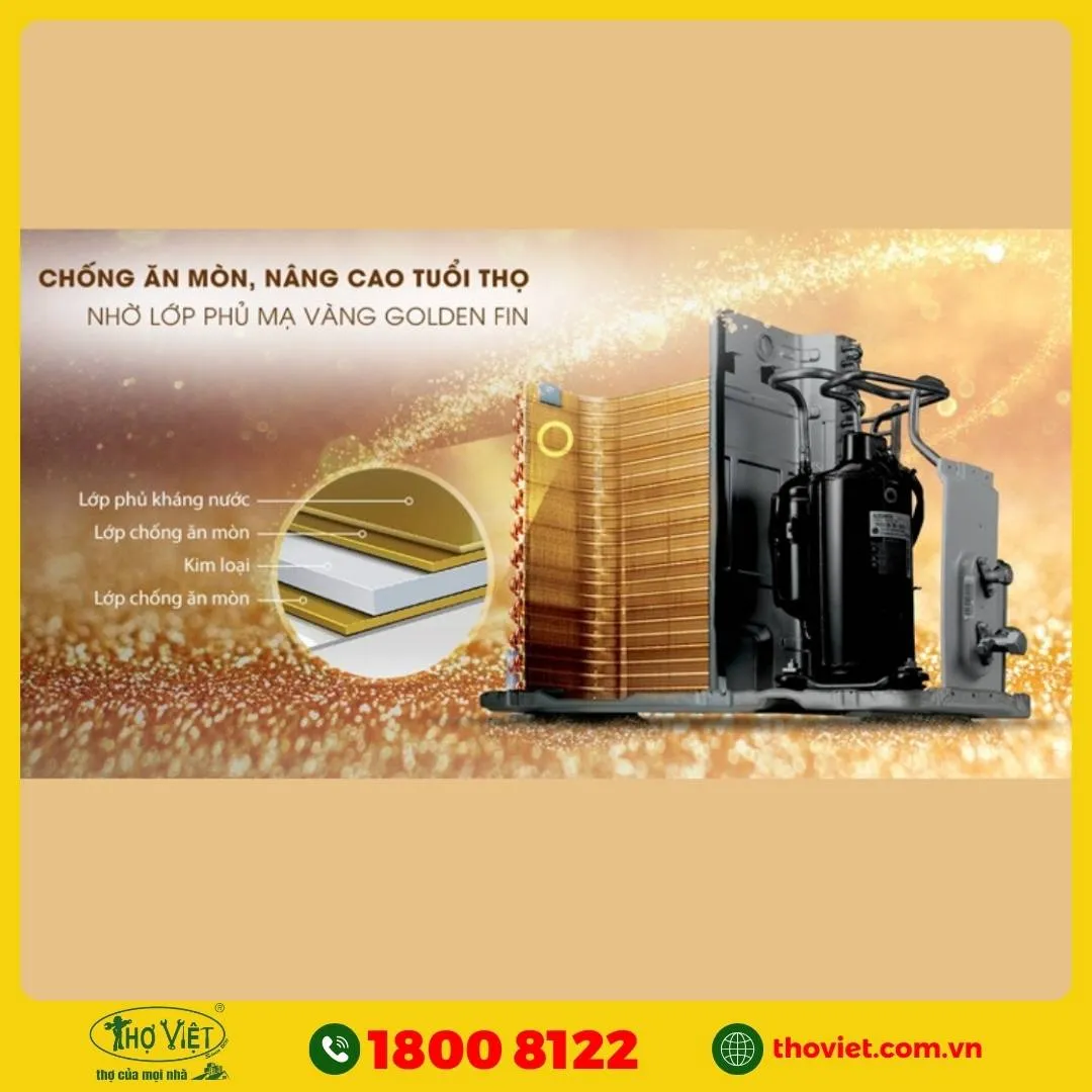 Công nghệ Gold-Fin, ống đồng