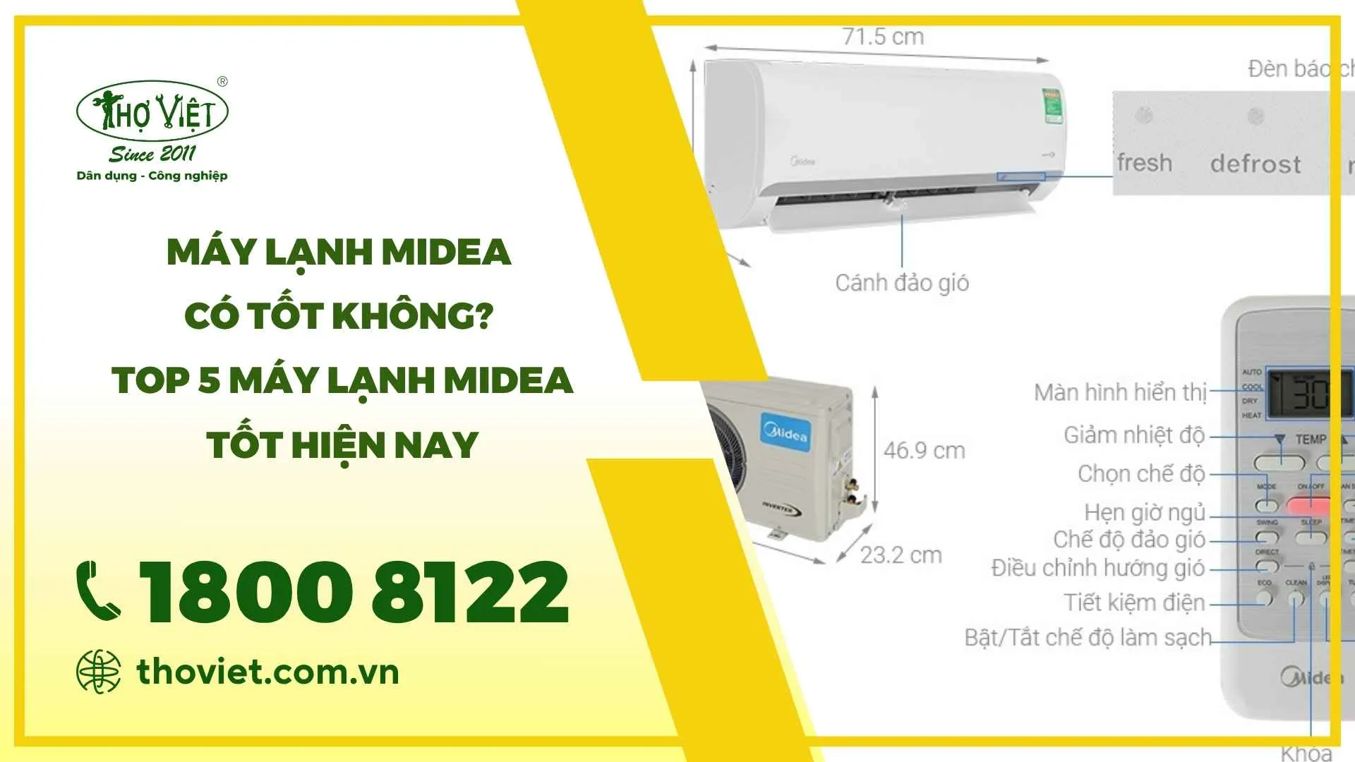 Máy lạnh Midea có tốt không?