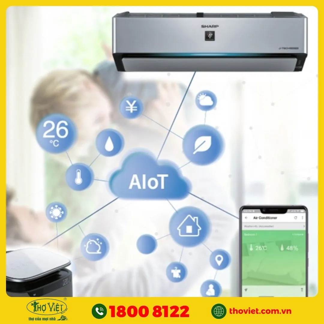 Máy lạnh Sharp thông minh AioT