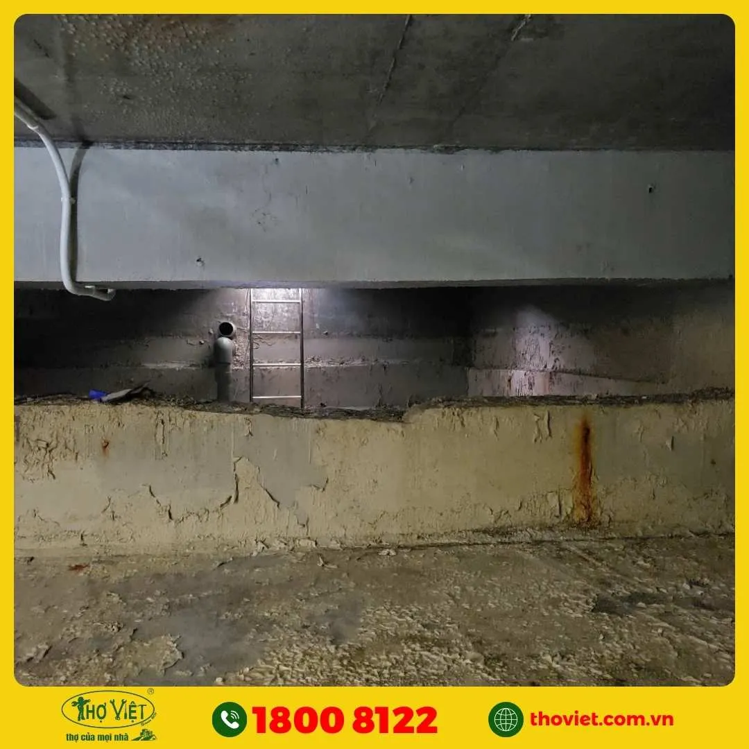 Các bước vệ sinh bể nước chuẩn kỹ thuật tại Thợ Việt 