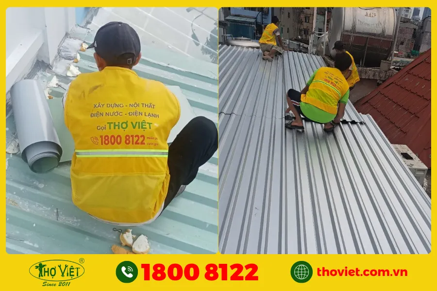 Giới thiệu dịch vụ sửa chữa máng xối