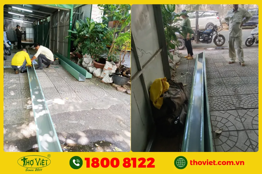 Tại sao, làm máng xối nên gọi Thợ việt?