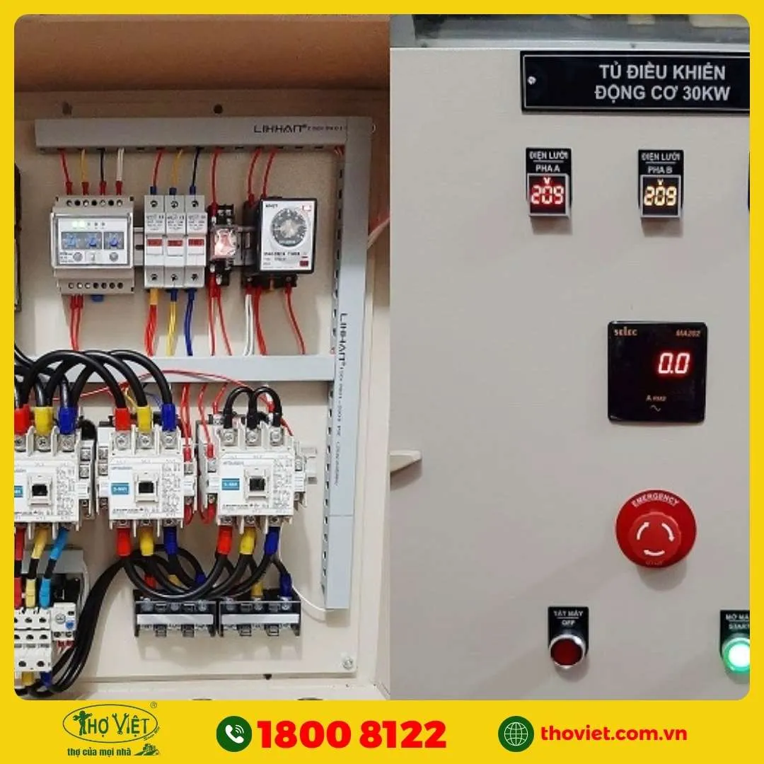 Sửa điện 3 pha bị mất pha