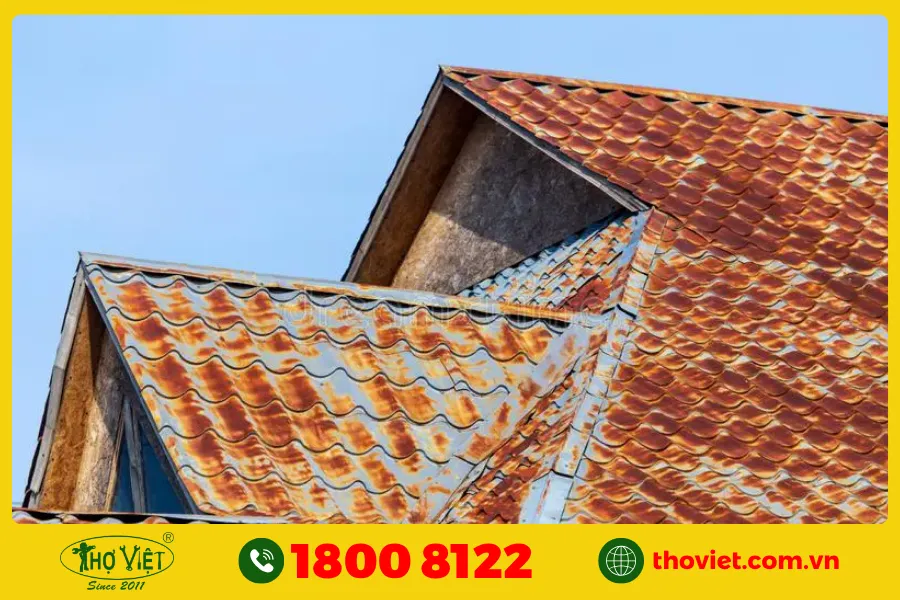 Chất lượng vật liệu kém