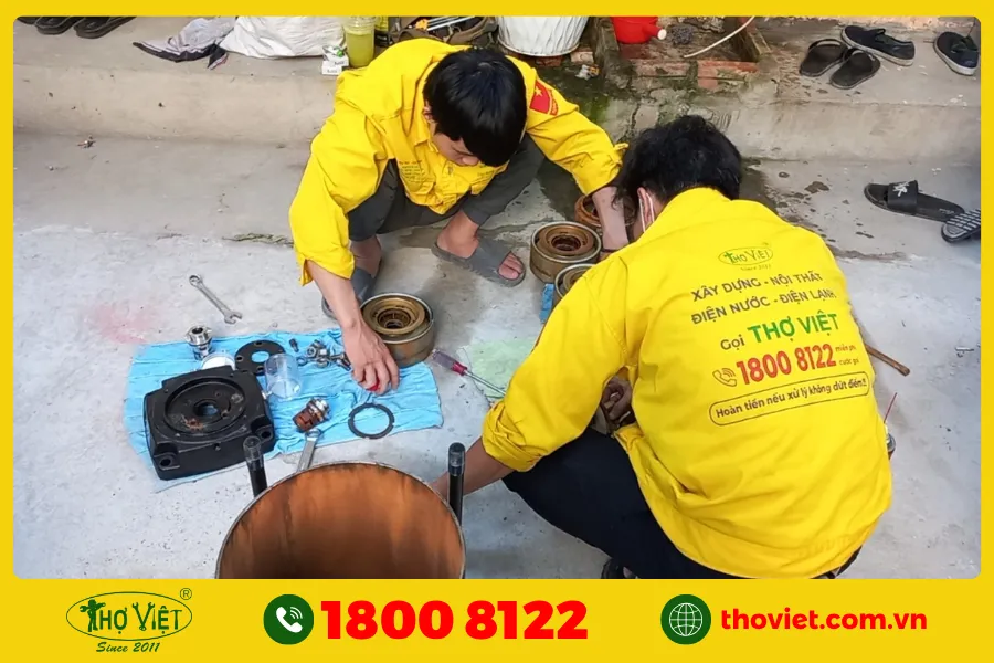 Giới thiệu dịch vụ sửa máy bơm công nghiệp
