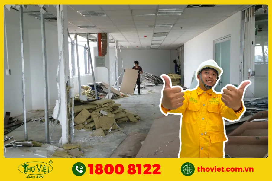 Dịch vụ tháo dỡ mặt bằng
