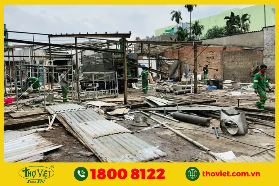 Lợi ích khi chọn dịch vụ tháo dỡ mặt bằng