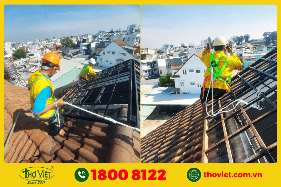 Giới thiệu dịch vụ thi công mái che giếng trời