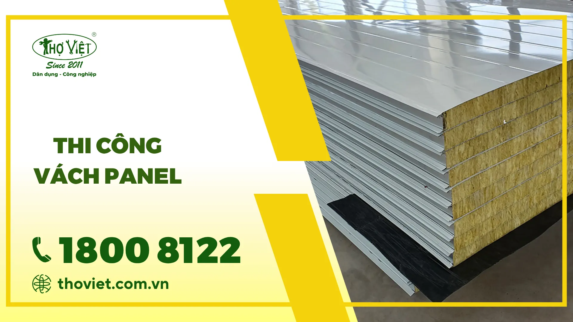Dịch vụ thi công vách Panel tại TP.HCM & Các tỉnh lân cận