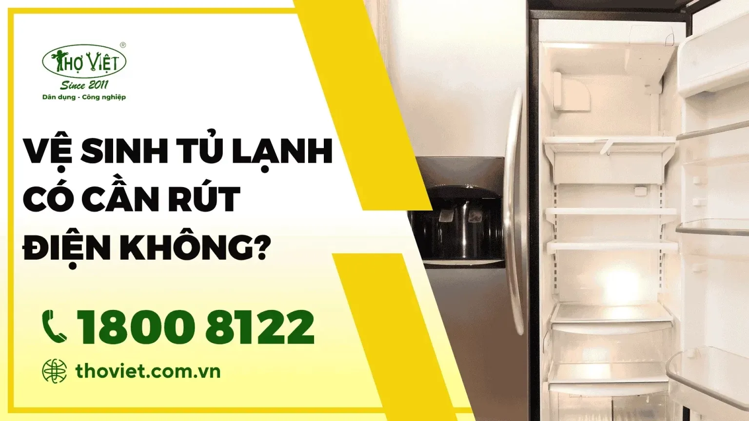 Vệ sinh tủ lạnh có cần rút điện không?