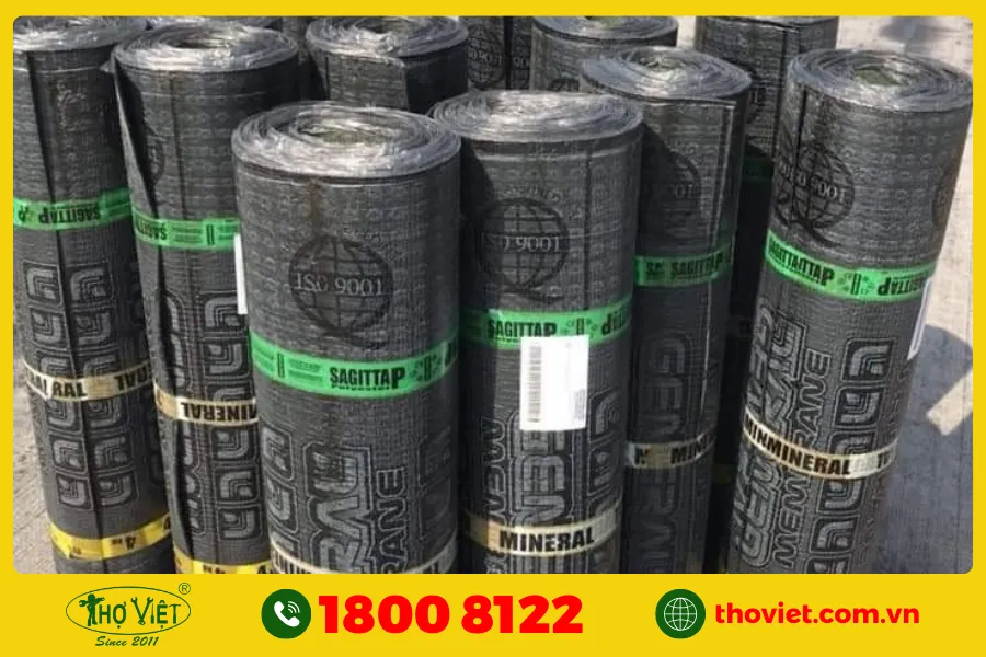 Giấy dầu khò nóng 1 lớp (Bitum membrane 1-ply)