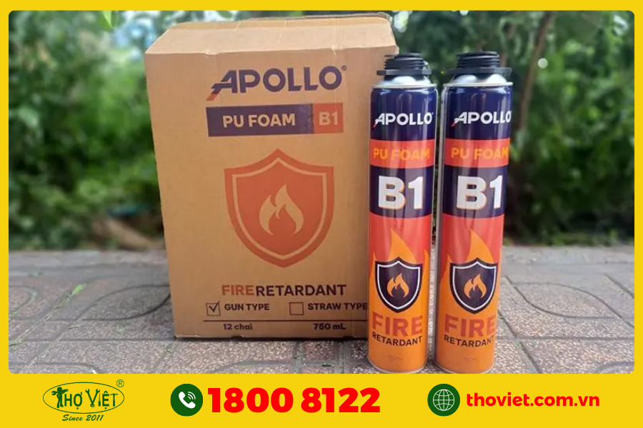 Chống thấm chân tường bằng keo PU Foam