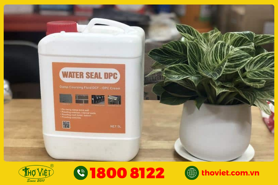 Chống thấm chân tường bằng dung dịch Water Seal DPC