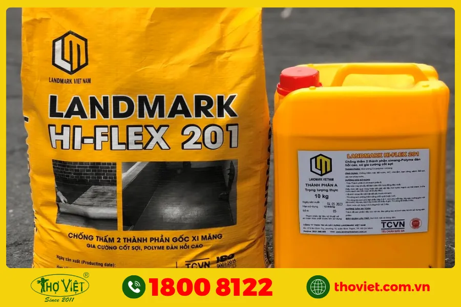 Vữa chống thấm gốc xi măng